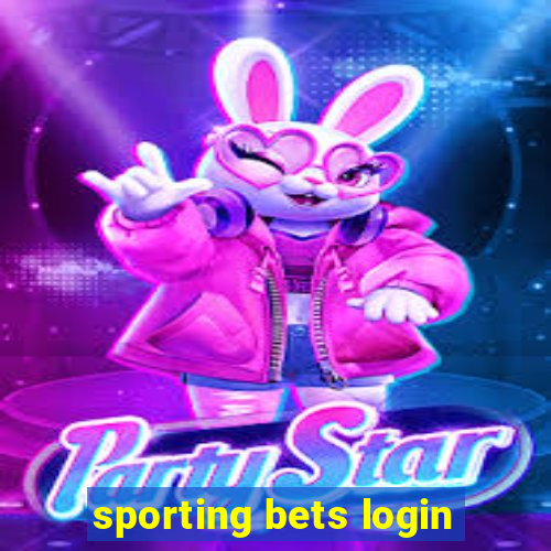 sporting bets login